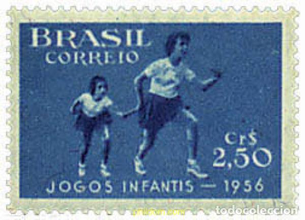 Briefmarken: 206175 HINGED BRASIL 1956 JUEGOS JUVENILES