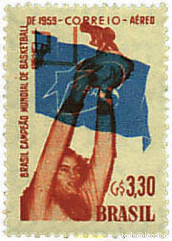 Briefmarken: 54744 MNH BRASIL 1959 CAMPEONATO DEL MUNDO DE BALONCESTO