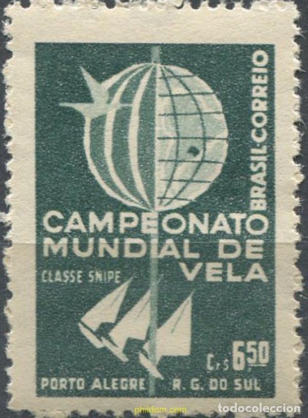 Briefmarken: 675180 HINGED BRASIL 1959 CAMPEONATO MUNDIAL DE VELA
