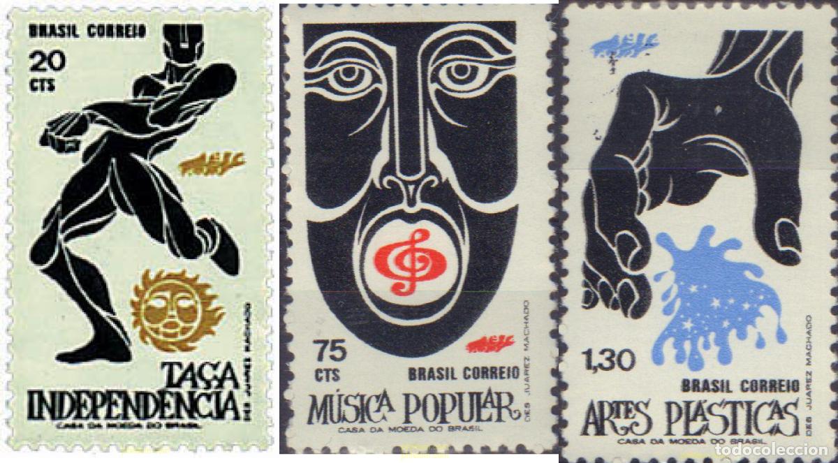 Sellos: 39497 MNH BRASIL 1972 150 ANIVERSARIO DE LA INDEPENDENCIA