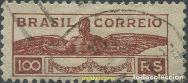 Sellos: 674725 USED BRASIL 1933 PIONERO DE LA AVIACION
