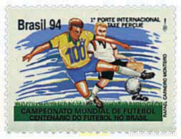 Sellos: 28080 MNH BRASIL 1994 COPA DEL MUNDO DE FUTBOL. USA-94