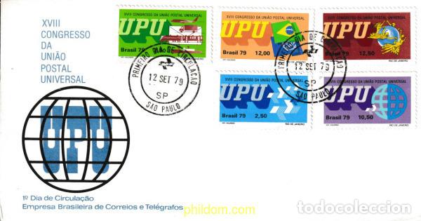 Sellos: 390470 MNH BRASIL 1979 18 CONGRESO DE LA UPU