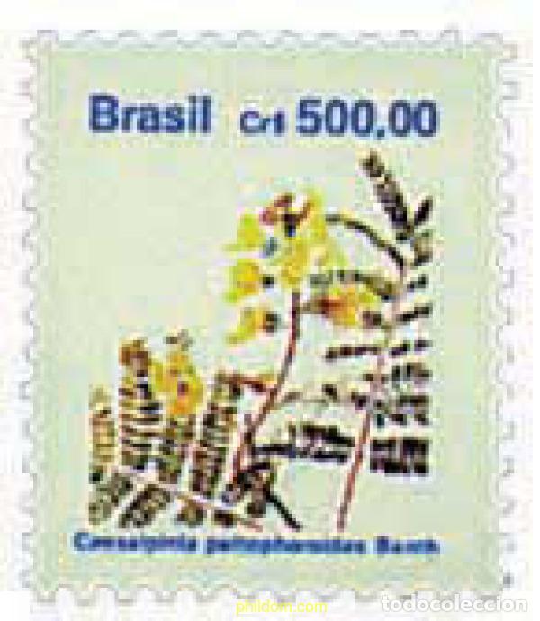 Sellos: 81677 MNH BRASIL 1991 FLORA BRASILE&Ntilde;A