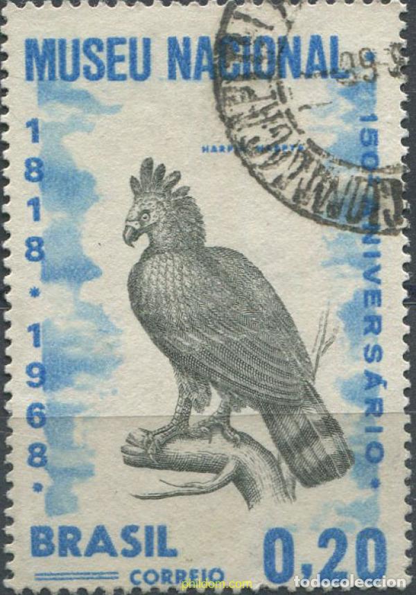 Sellos: 675257 USED BRASIL 1968 CIENTO CINCUENTA ANIVERSARIO DEL MUSEO NACIONAL DE RIO DE JANEIRO