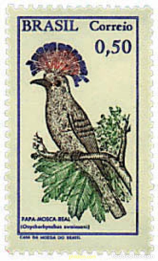 Sellos: 293714 MNH BRASIL 1968 AVES