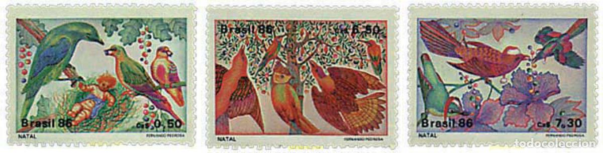 Sellos: 37183 MNH BRASIL 1986 NAVIDAD