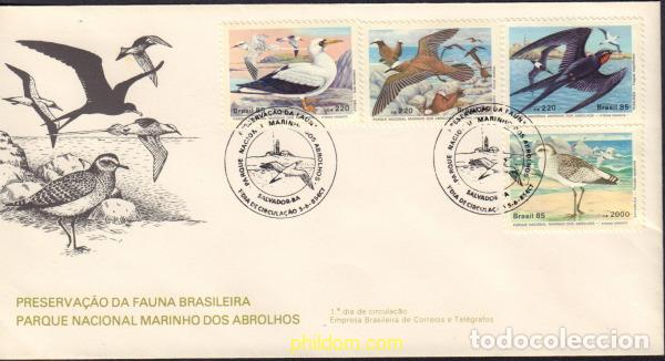 Sellos: 396781 MNH BRASIL 1985 PARQUE NACIONAL MARITIMO DE ABROLHOS
