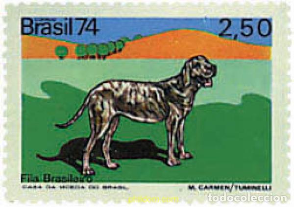 Sellos: 207184 MNH BRASIL 1974 GANADERIA BRASILE&Ntilde;A