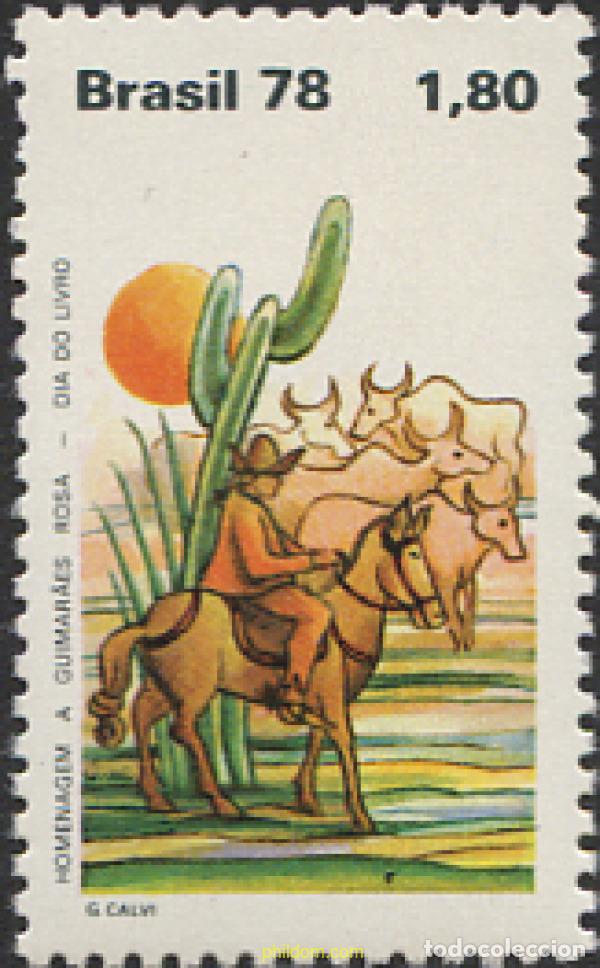 Sellos: 29664 MNH BRASIL 1978 DIA DEL LIBRO
