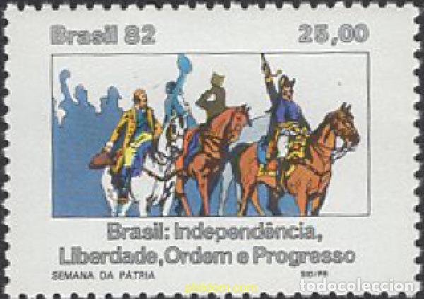 Sellos: 75655 MNH BRASIL 1982 SEMANA DE LA PATRIA.