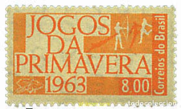 Sellos: 339714 HINGED BRASIL 1963 JUEGOS DE PRIMAVERA