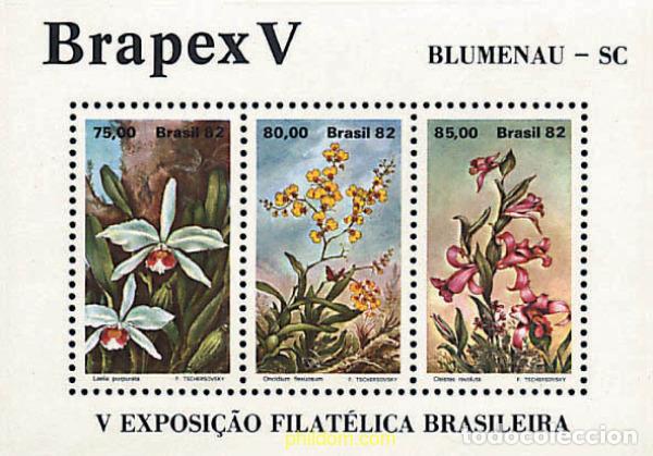 Sellos: 96368 MNH BRASIL 1982 BRAPEX 82. EXPOSICION FILATELICA BRASILE&Ntilde;A