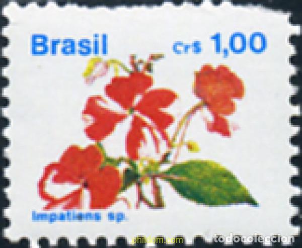 Sellos: 354083 MNH BRASIL 1990 FLORA BRASILE&Ntilde;A