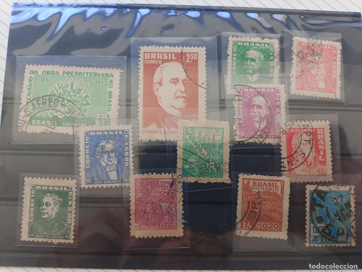 Sellos: Brasil. Lote de sellos - Foto 1