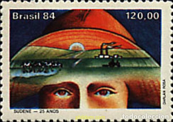 Sellos: 39582 MNH BRASIL 1984 25 ANIVERSARIO DE LA SUDENE