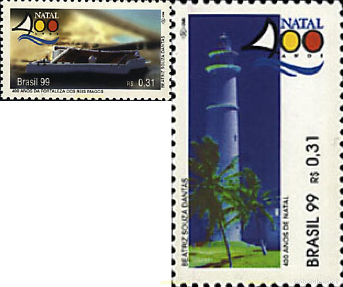 Sellos: 50603 MNH BRASIL 1999 400 ANIVERSARIO DE NATAL