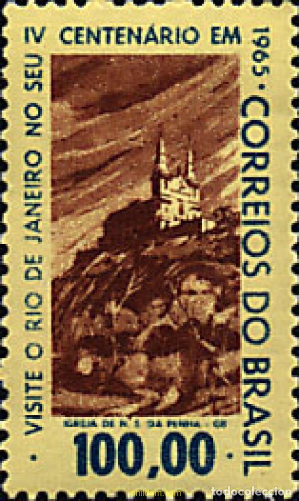 Sellos: 51618 MNH BRASIL 1964 4 CENTENARIO DE RIO DE JANEIRO