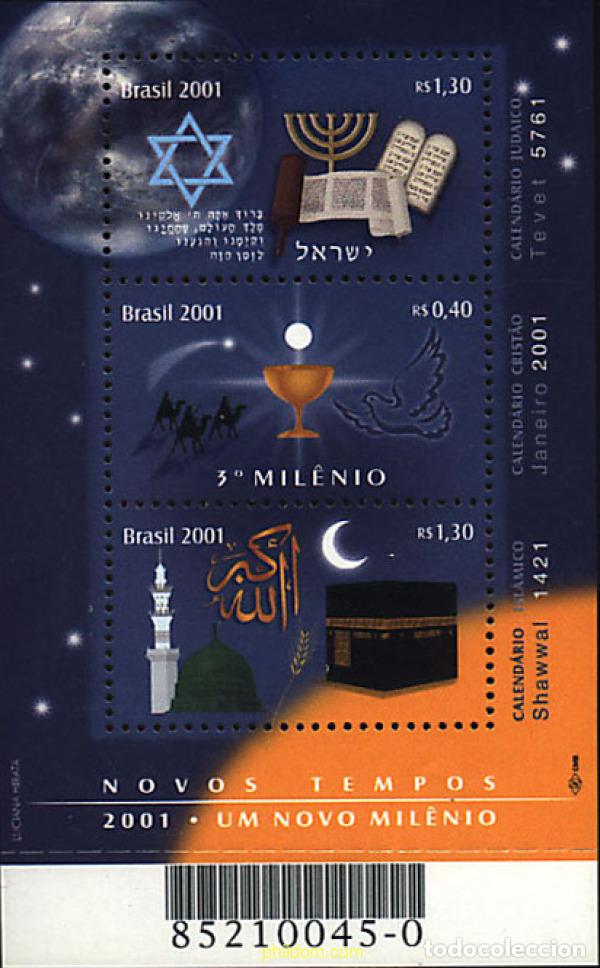 Sellos: 81803 MNH BRASIL 2001 MILENIO
