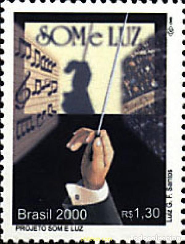 Sellos: 98763 MNH BRASIL 2000 PROYECTO SONIDO Y LUZ