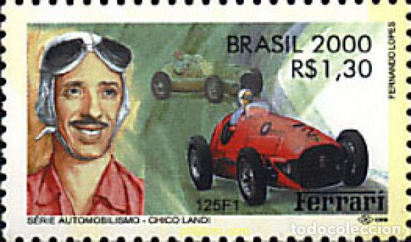 Sellos: 641138 MNH BRASIL 2000 GRANDES CAMPEONES AUTOMIVILISTICOS