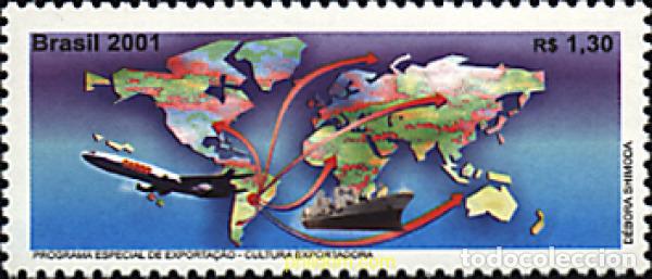 Sellos: 74241 MNH BRASIL 2001 PROGRAMA ESPECIAL DE EXPORTACIONES