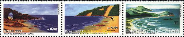 Sellos: 4631 MNH BRASIL 2001 PLAYAS