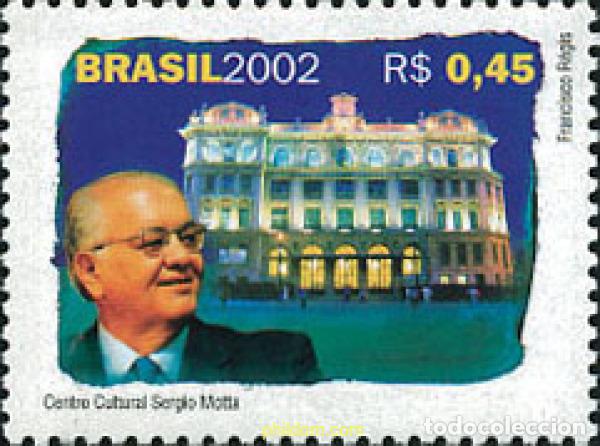 Sellos: 114365 MNH BRASIL 2002 CENTRO CULTURAL SERGIO MOTTA