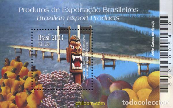 Sellos: 142978 MNH BRASIL 2003 EXPORTACION