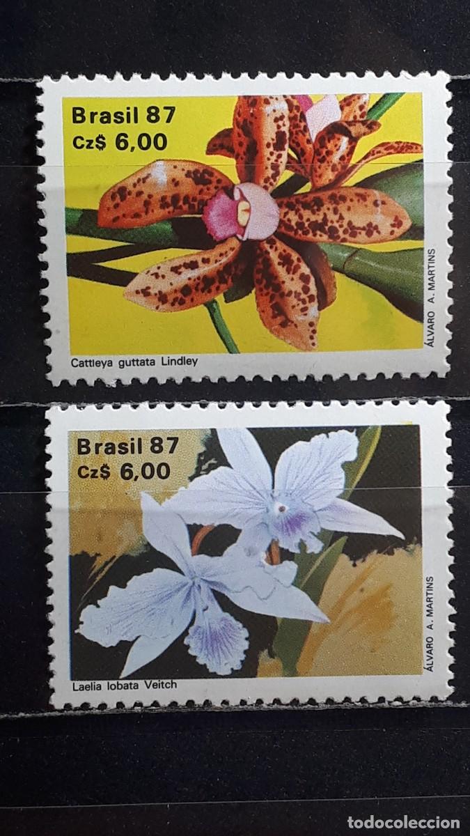 Sellos: BRASIL. A&Ntilde;O 1987. **. YVERT 1861/2 - Foto 1