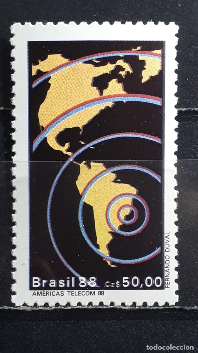Sellos: BRASIL. A&Ntilde;O 1988. **. YVERT 1871 - Foto 1