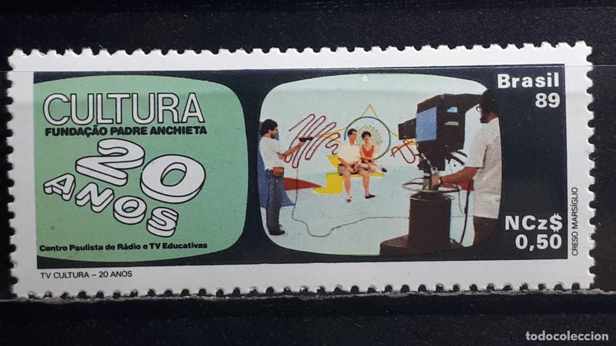 Sellos: BRASIL. A&Ntilde;O 1989. **. YVERT 1919 - Foto 1