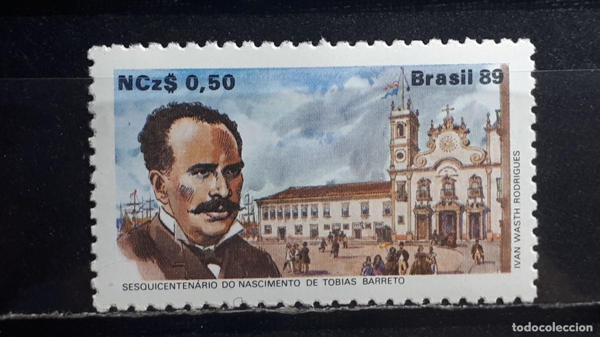 Sellos: BRASIL. A&Ntilde;O 1989. **. YVERT 1918 - Foto 1