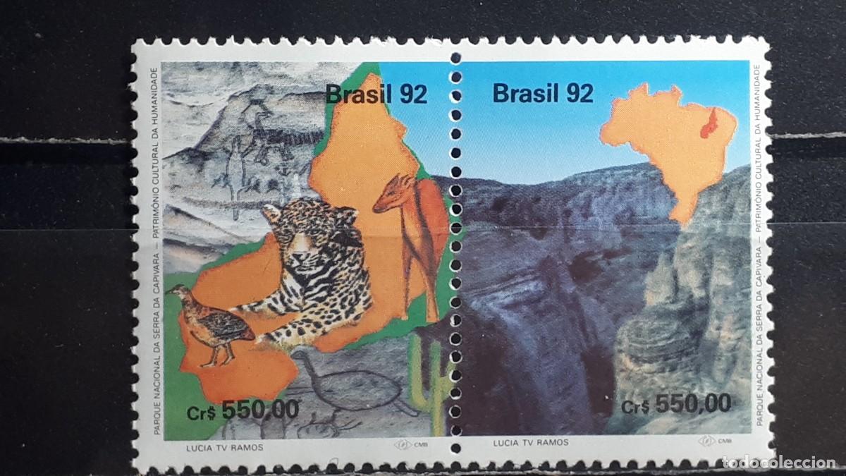 Sellos: BRASIL. A&Ntilde;O 1992. **. YVERT 2085A - Foto 1