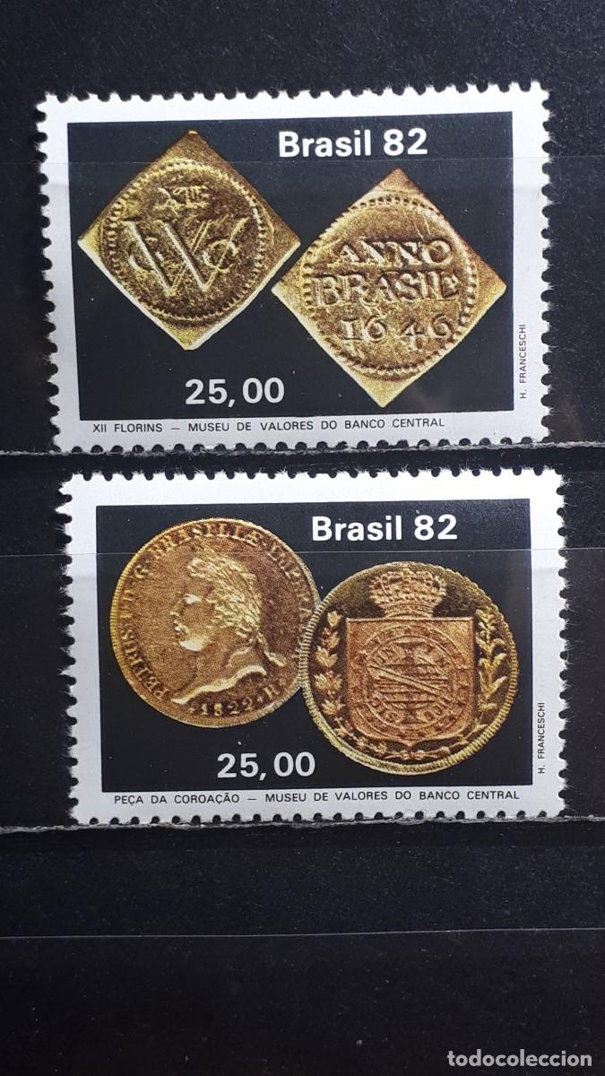 Sellos: BRASIL. A&Ntilde;O 1982. **. YVERT 1557/8
