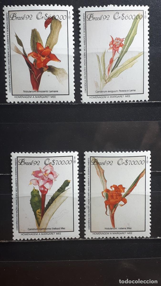 Sellos: BRASIL. A&Ntilde;O 1992. **. YVERT 2078/81 - Foto 1