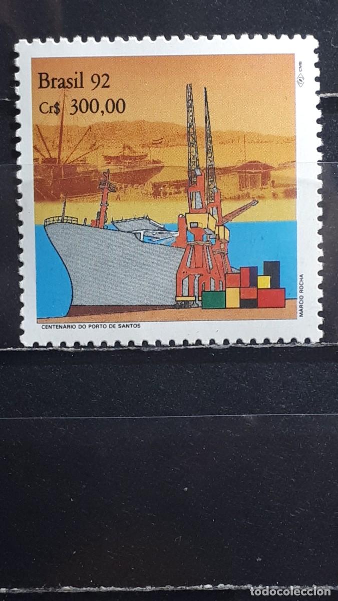 Sellos: BRASIL. A&Ntilde;O 1992. **. YVERT 2055