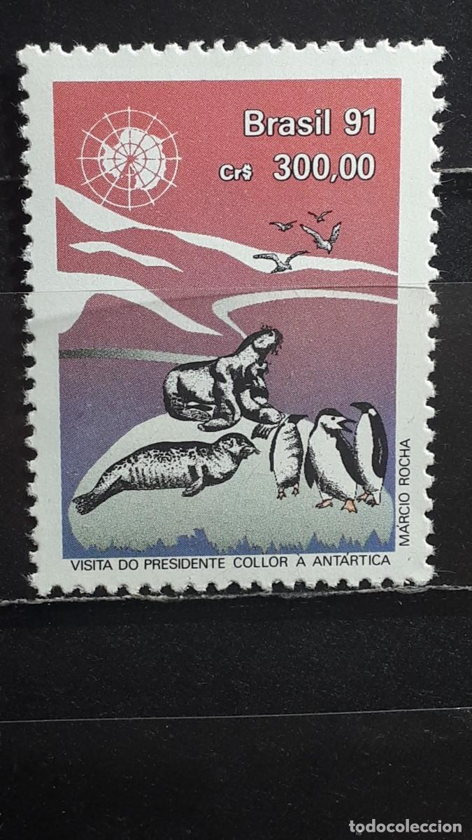 Sellos: BRASIL. A&Ntilde;O 1991. **. YVERT 2007