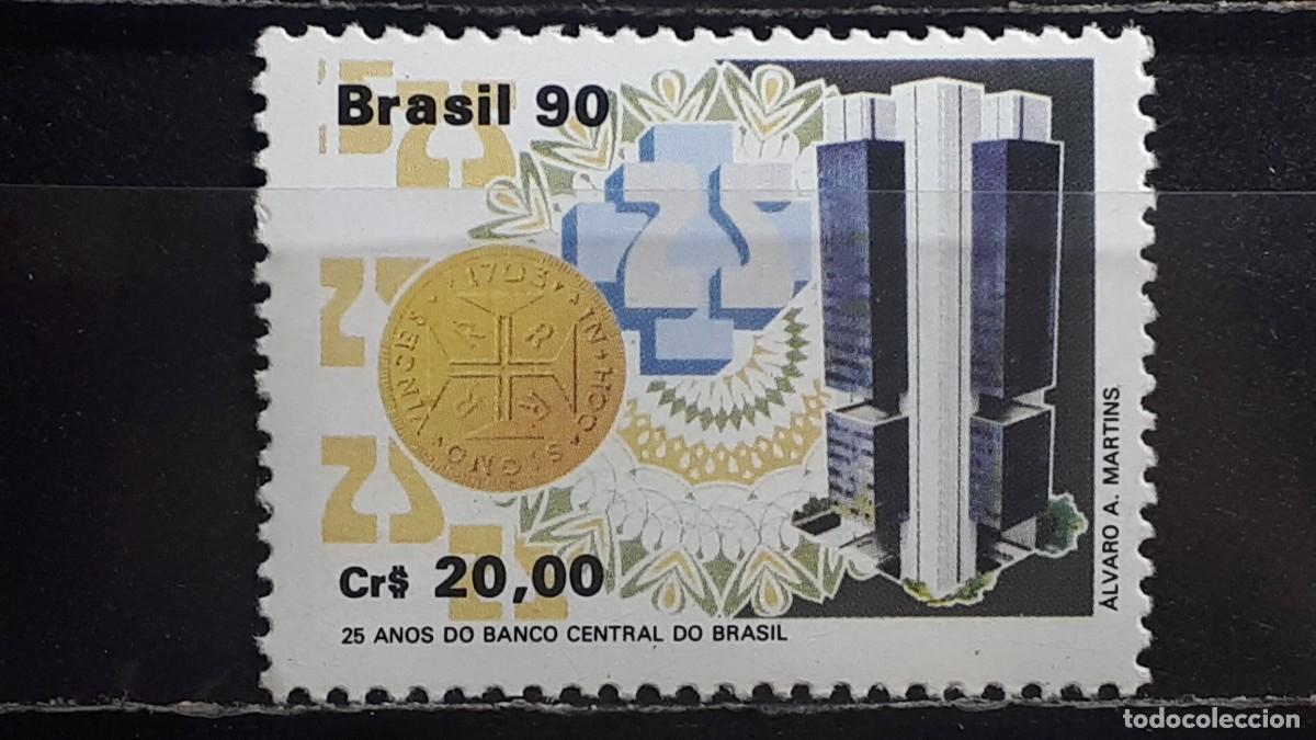Sellos: BRASIL. A&Ntilde;O 1990. **. YVERT 1958