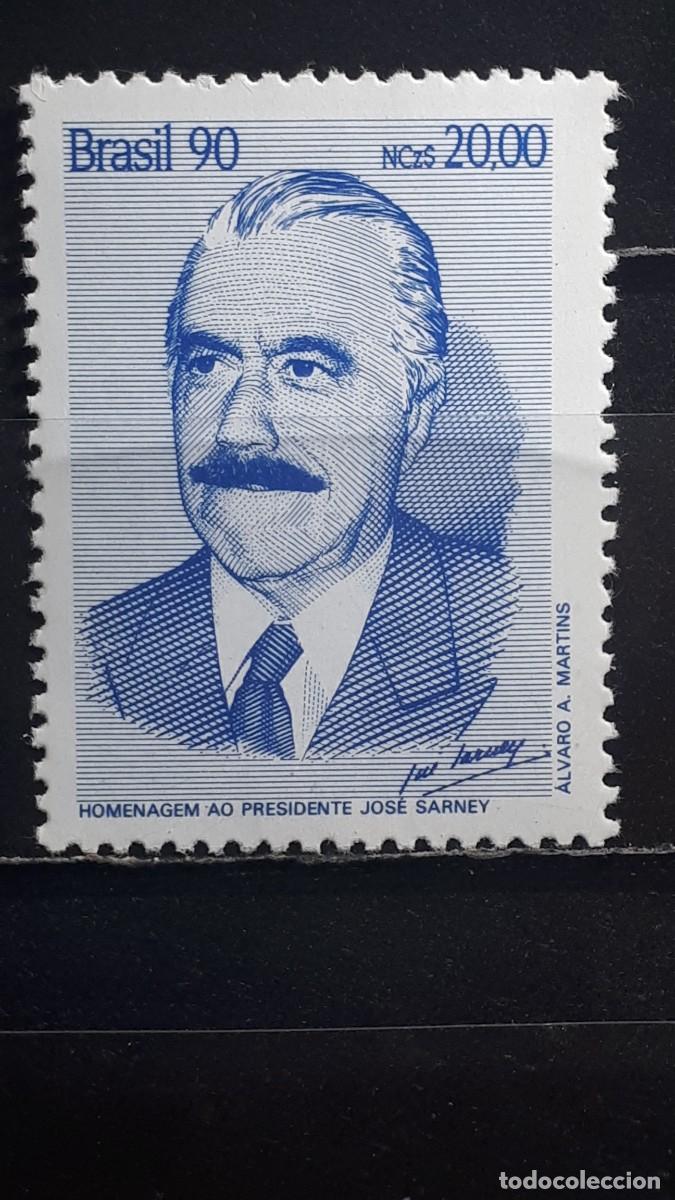 Sellos: BRASIL. A&Ntilde;O 1990. **. YVERT 1956