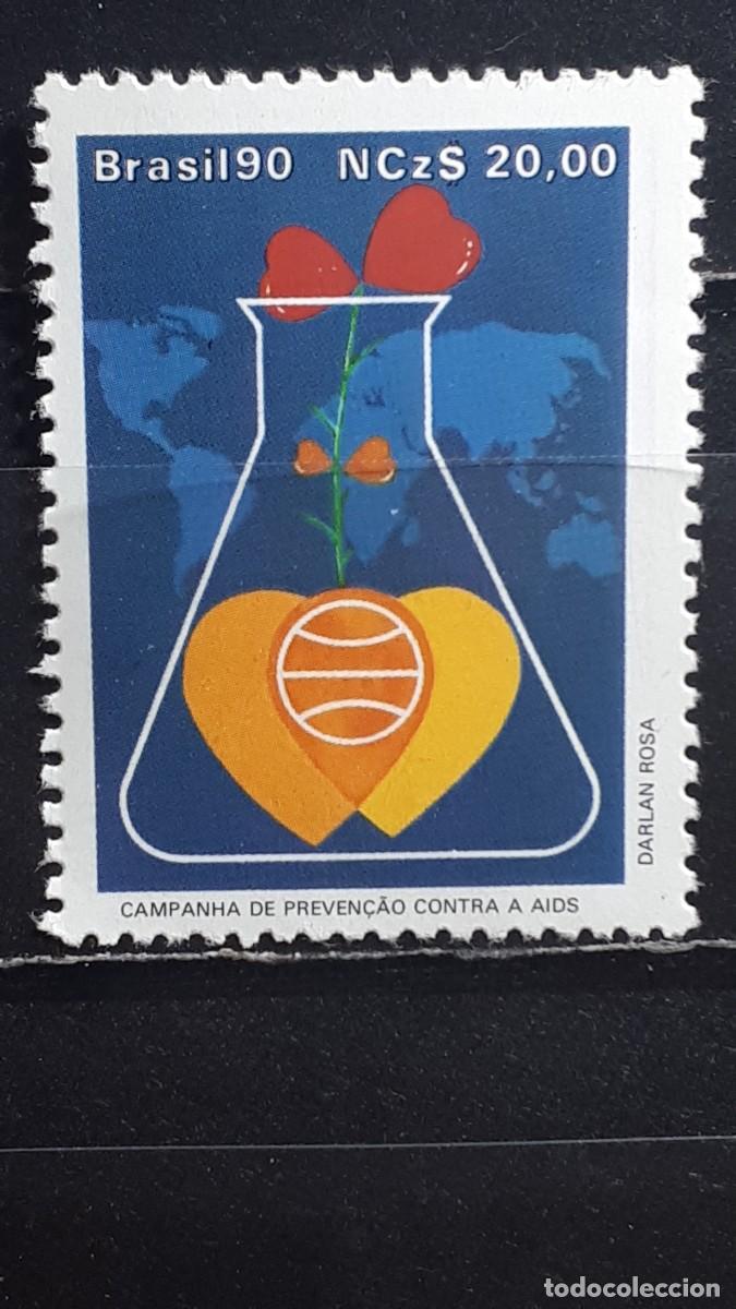 Sellos: BRASIL. A&Ntilde;O 1990. **. YVERT 1959