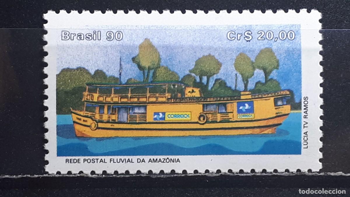 Sellos: BRASIL. A&Ntilde;O 1990. **. YVERT 1960