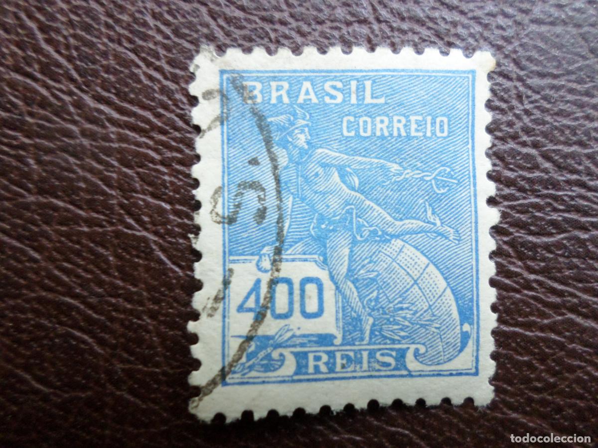 Sellos: :brasil, 1920, alegorias, comercio, Yvert 176