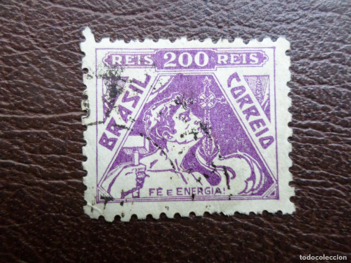 Sellos: :brasil, 1933, fe y energ&iacute;a, Yvert 261