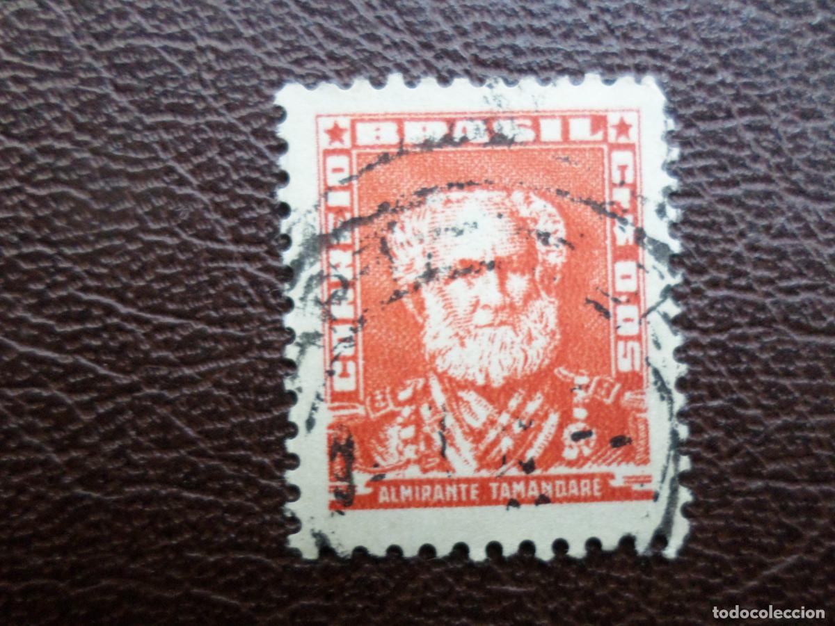 Sellos: :brasil, 1954, almirante tamandares, Yvert 576