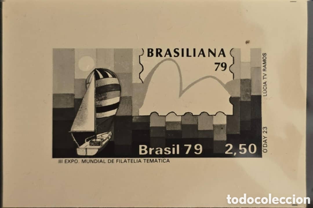 Sellos: Cy) 1979 Brazil Photomecanical proof print