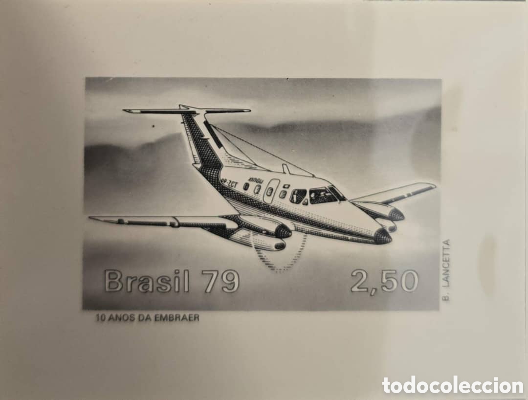 Sellos: Cy) 1979 Brazil Photomecanical proof print