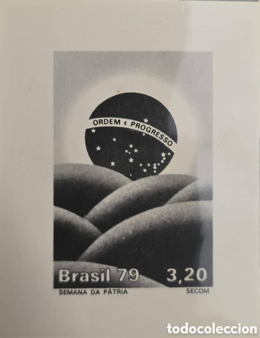 Sellos: Cy) 1979 Brazil Photomecanical proof print