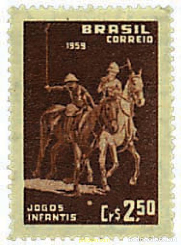 Sellos: 29652 MNH BRASIL 1959 JUEGOS JUVENILES