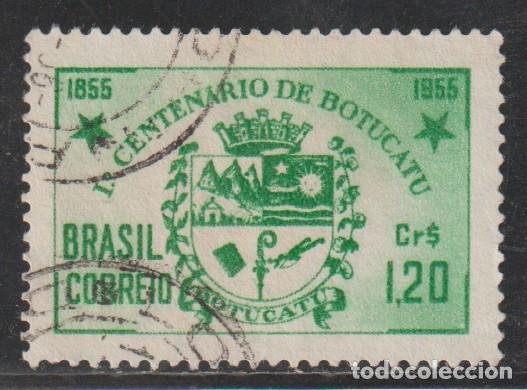 Sellos: BRASIL // YVERT 604 // 1955 ... USADO